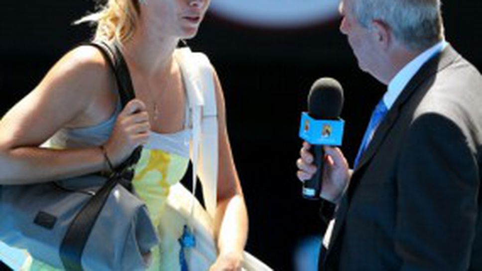 Вижте как реагира Шарапова на въпрос за Григор (видео)