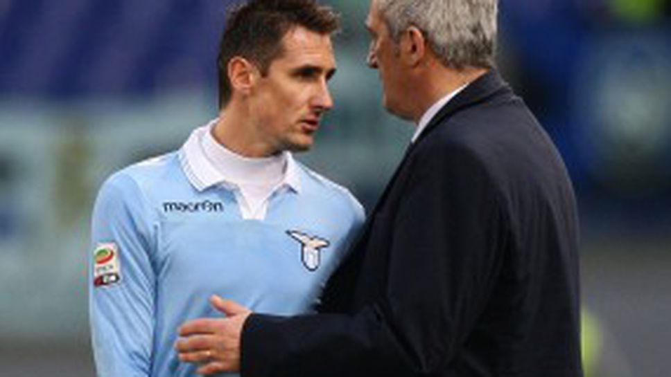 Клозе не е сигурен за полуфинала срещу Ювентус