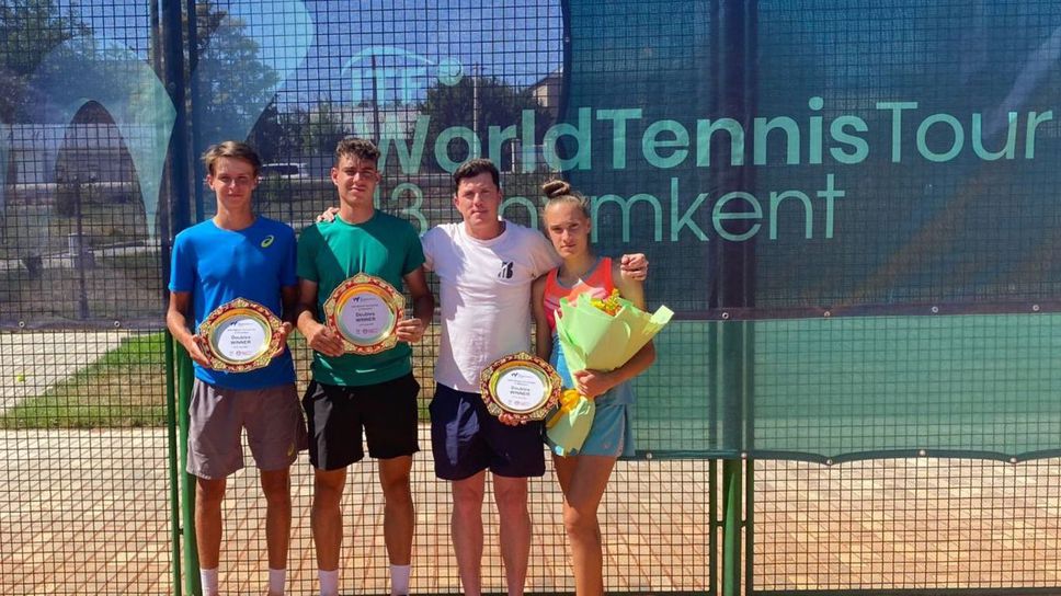 Динев и Глушкова триумфираха с титлите на сингъл на турнира от трета категория на ITF в Шимкент