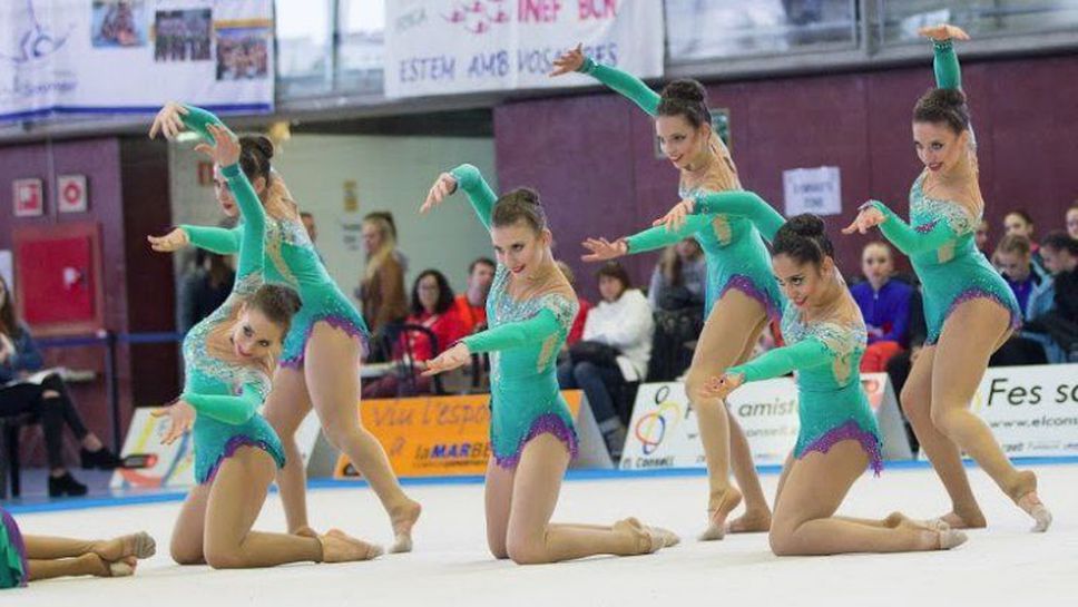 Българките спечелиха първо място в квалификациите на Световната купа по естетическа гимнастика в София
