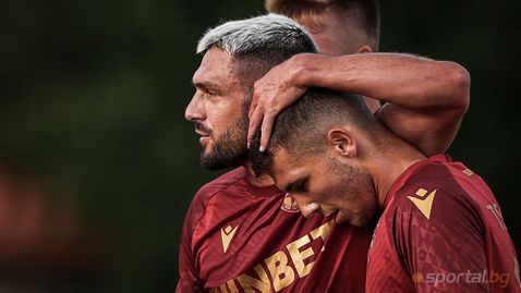 "Червените" отново тренират без Шакич и Юга