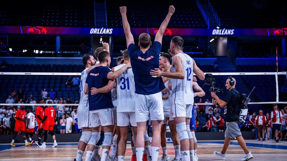 Сърбия с отлична победа срещу Куба във VNL