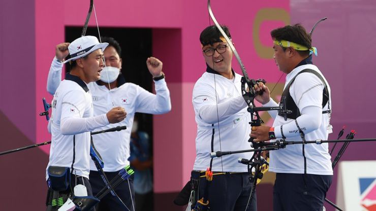 Република Корея защити титлата си при стрелбата с лък за мъже