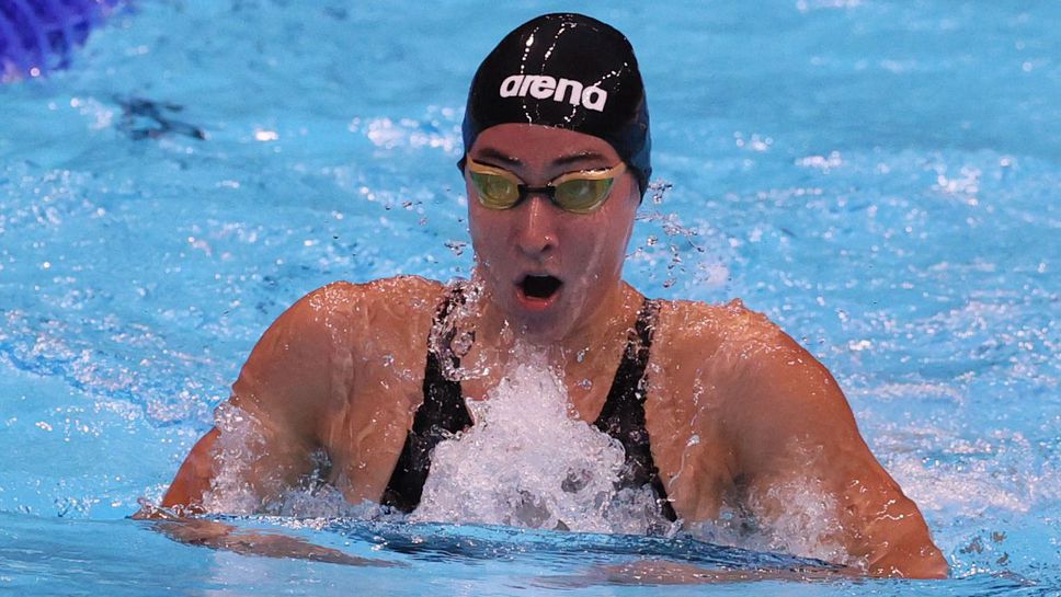 23-то място за Диана Петкова на 100 метра бруст на Световното