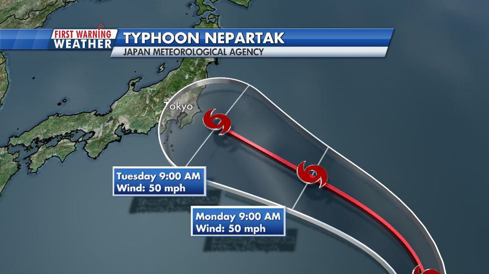 Влиянието на бурята Нeпартак върху Олимпиадата може да бъде по-малко от прогнозите