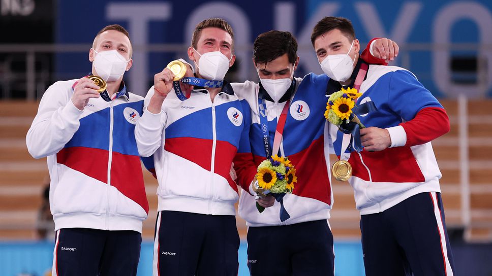 Руснаците празнуват първия олимпийски триумф от 25 години в спортната гимнастика