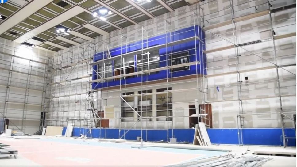 Хебър прави основен ремонт на зала "Васил Левски"