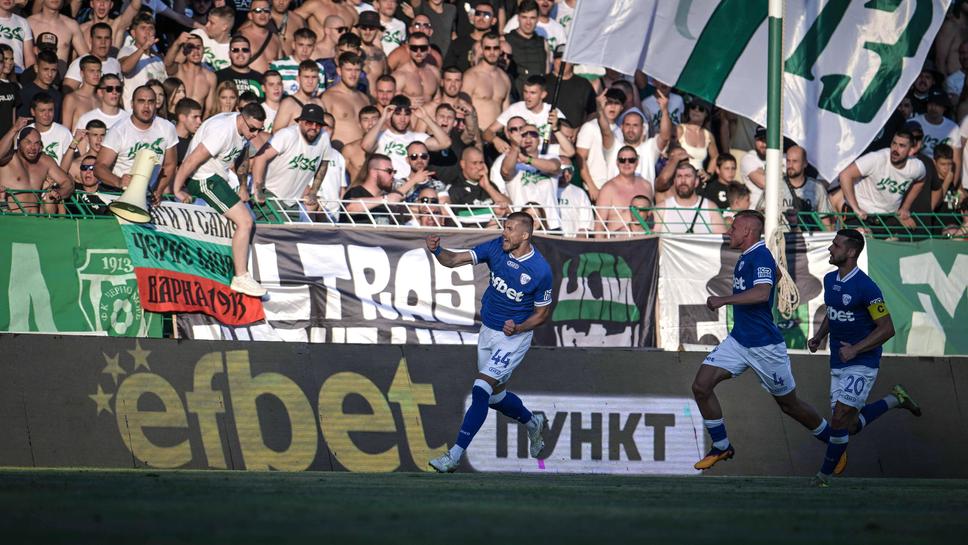 Черно море 0:1 Спартак (Вн), Грънчов скъса мрежата на "моряците"