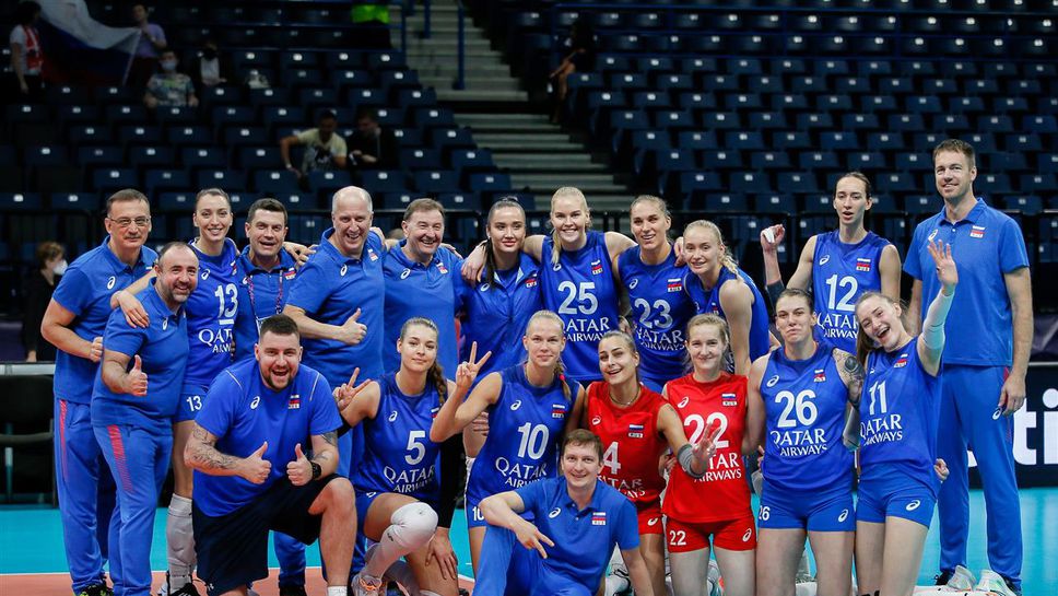 Русия удари Босна и Херциговина в последния си мач от Група А🏐🇷🇺