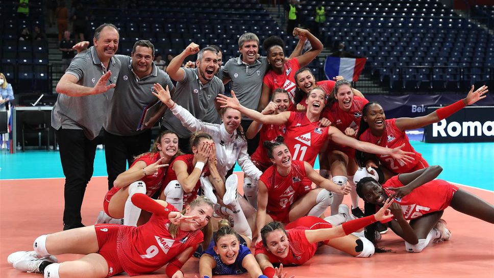 Франция изненада Белгия и завърши 3-и в Група А на Евроволей 2021🏐🇫🇷