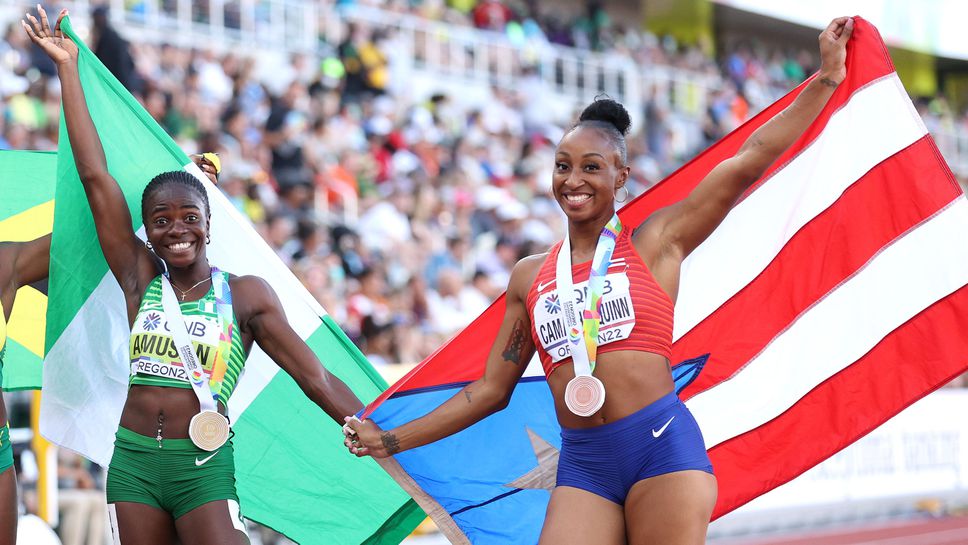 Олимпийската шампионка победи световната рекордьорка на 100 м/пр