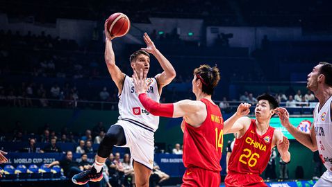 Сърбия нокаутира Китай с 42 точки разлика