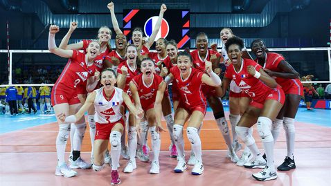 Франция удари Румъния и е първия 1/4-финалист на ЕвроВолей 2023