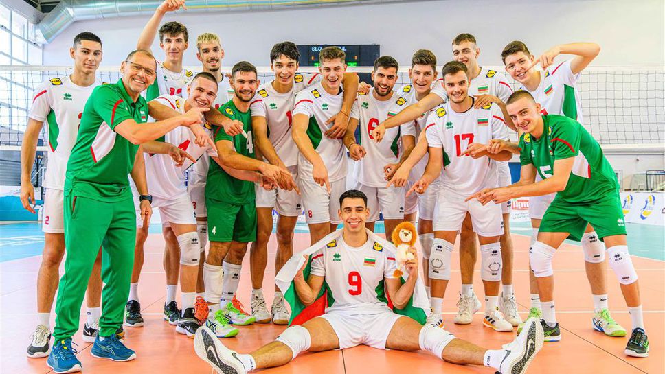 България U20 започна отлично на ЕвроВолей 2024 в Гърция