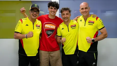 VR46 най-накрая обяви привличането на Фермин Алдегер в своите редици