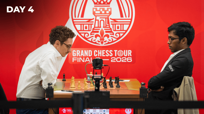 Каруана натрупа преднина във финалите на Grand Chess Tour 2026