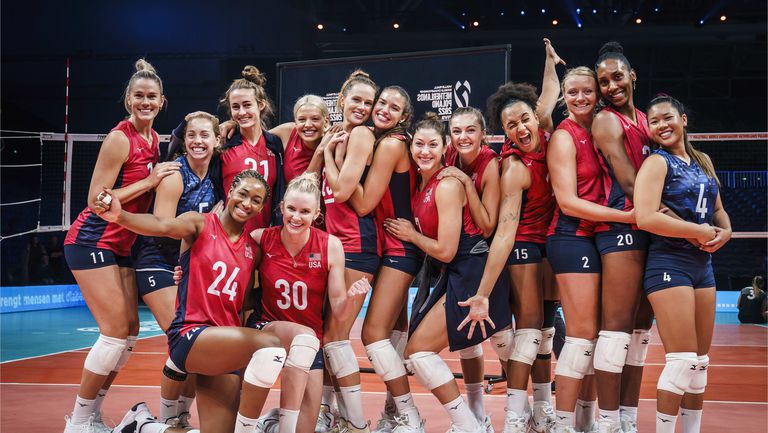 САЩ разби Канада с 3:0 гейма на Световното по волейбол