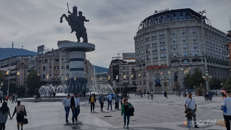 Столицата на Северна Македония очаква без напрежение срещата с България