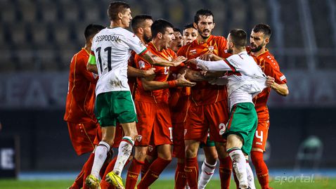  Външното министерство на Северна Македония реагира след мача в Скопие 