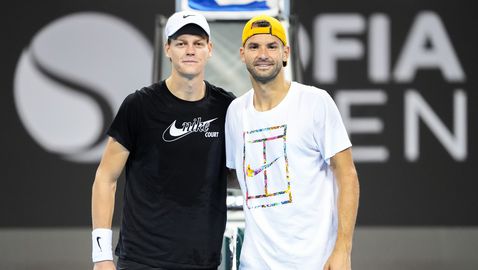  Григор тренира с двукратния първенец на Sofia Open 