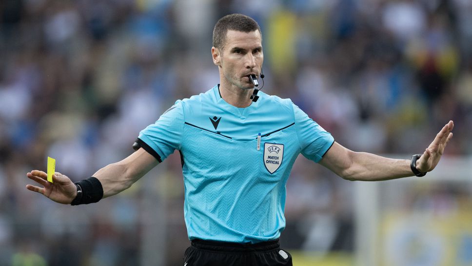 Българският съдия Георги Кабаков получи шести международен мач през сезона