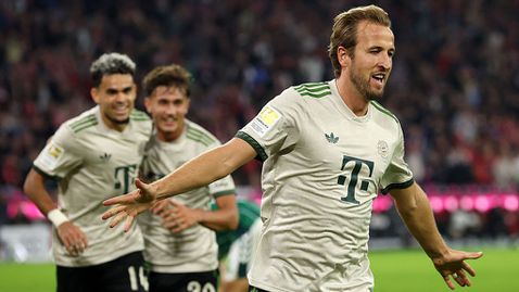  Байерн и Кейн нямат спирка, англичанинът надмина Роналдо и Холанд 