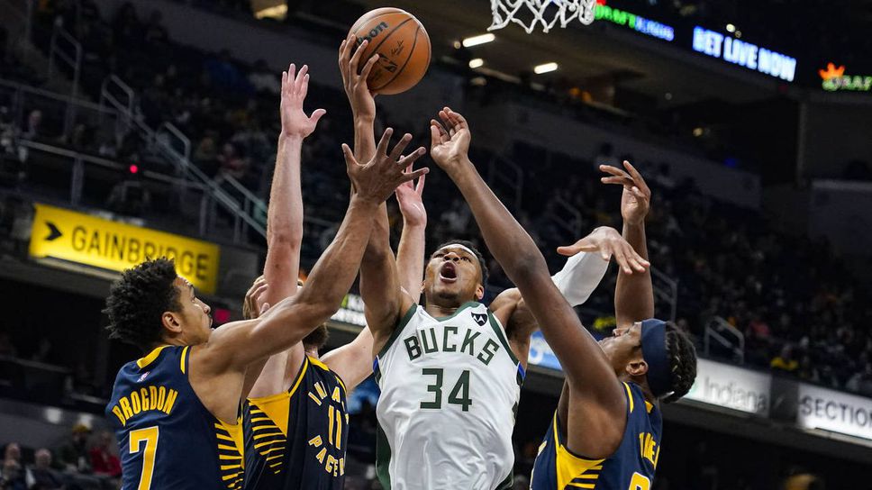 Милуоки надигра Индиана, Бруклин с първи домакински успех