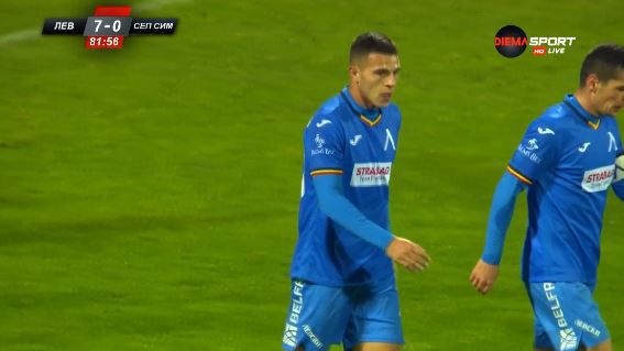 Димитър Костадинов направи резултата 7:0 за своя тим