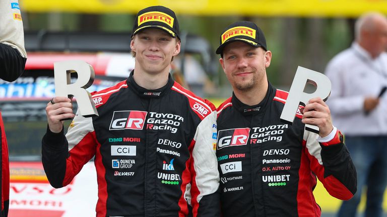 Новият световен шампион в WRC Кале Рованпера стартира в рали