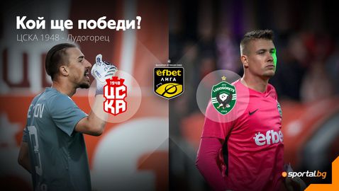 Важен мач в Бистрица! ЦСКА 1948 и Лудогорец се хвърлят за ключови три точки