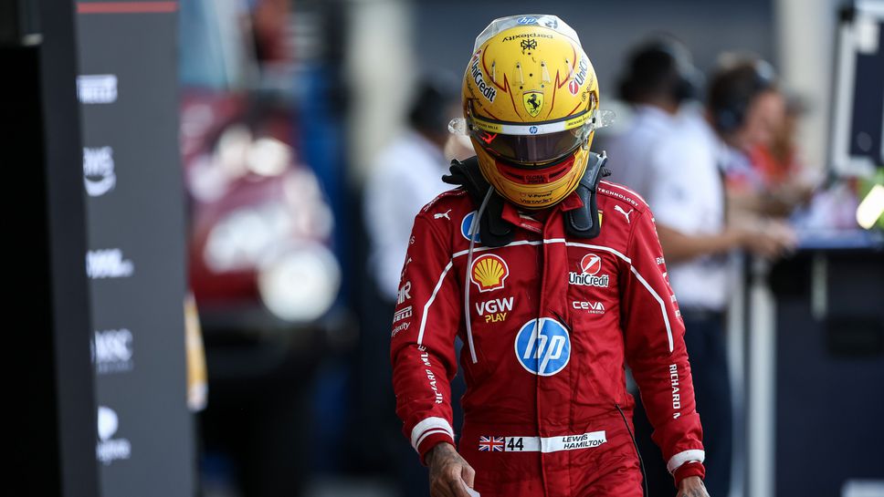 Люис Хамилтън не беше много разговорлив след финала на състезанието