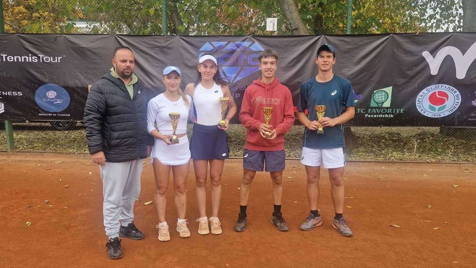 Калоян Шиков при юношите и Александра Рангелова при девойките станаха