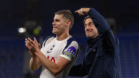 Томас Франк: Ван де Вен има голямо бъдеще в Тотнъм