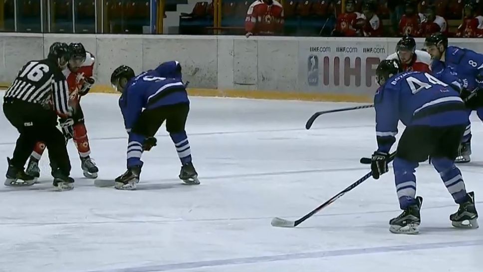 ЦСКА удари шампиона, хокейното дерби завърши със скандали