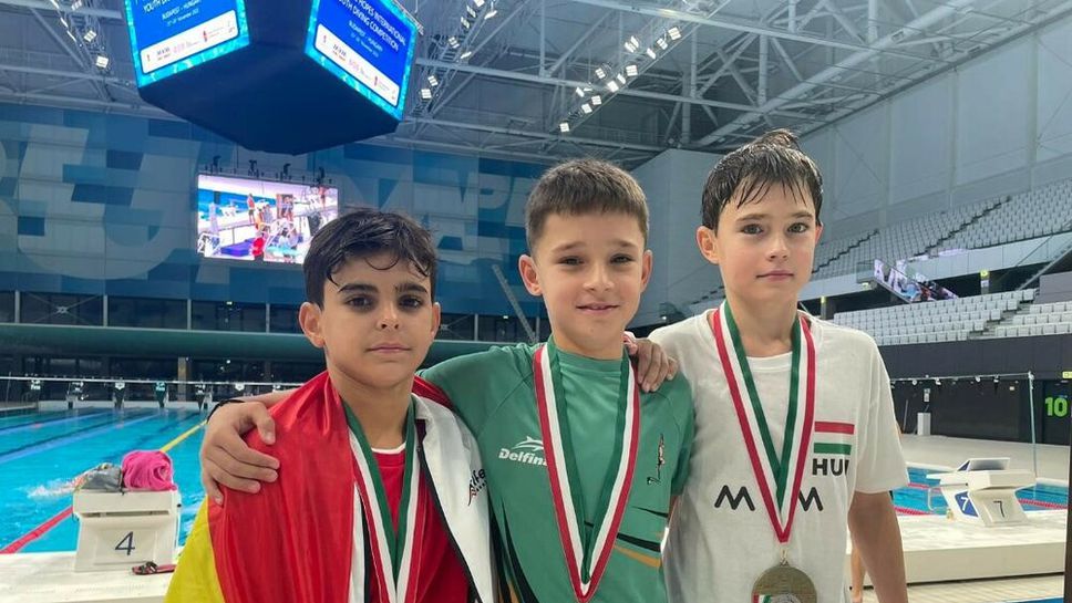 Крис Йорданов спечели два златни медала на турнир по скокове във вода в Будапеща