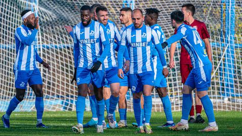 Дунав (Русе) продължи добрата си серия с успех над Лудогорец II