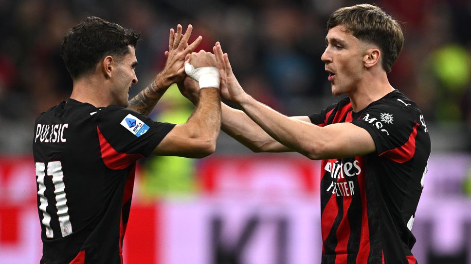 Пулишич и Салемакерс притесниха Милан преди мачовете с Лацио