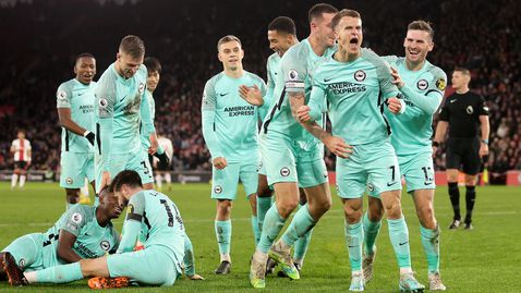 Брайтън прати Саутхамптън на дъното