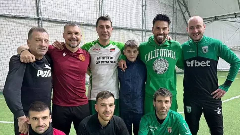 Благо Георгиев и Валери Божинов се събраха за малки вратички