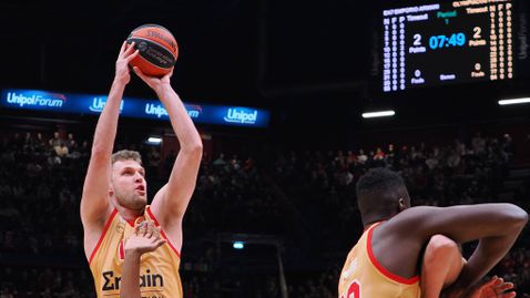 Везенков с ново постижение в Евролигата, Олимпиакос оцеля в уникална драма в Милано