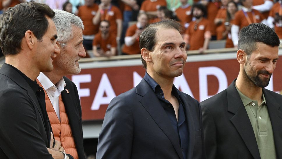 Първоначално той говори за мачовете си с швейцареца срещу когото