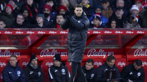 Хюрцелер вярва, че Брайтън е способен да изненада Арсенал