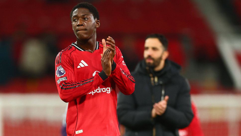 Треньорът на Манчестър Юнайтед Рубен Аморим се изказа ласкаво за