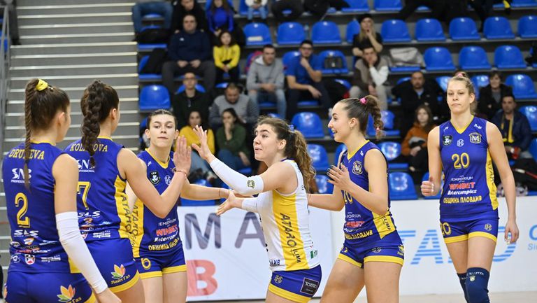 Волейболните шампионки от Марица Пловдив започнаха втория полусезон в женската