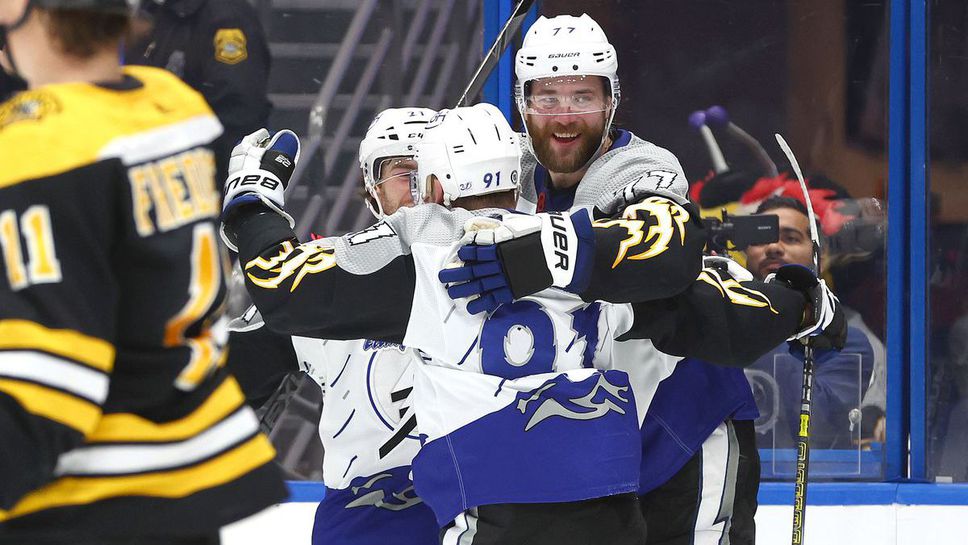 Лидерът Бостън загуби от Тампа Бей и прекъсна серията си от шест поредни успеха