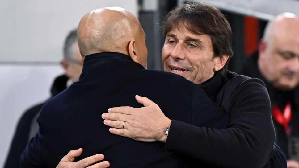 Наставникът на Наполи Антонио Конте направи забележка на колегата си