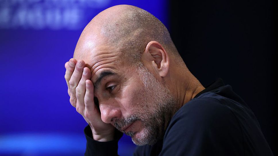 Мениджърът на Манчестър Сити Джосеп Гуардиола говори преди утрешния сблъсък