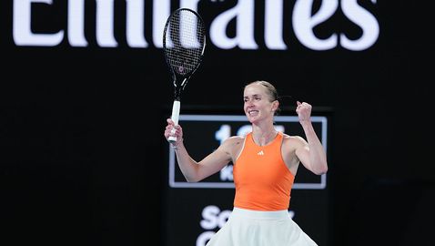 Свитолина размаза Гоф за 59 минути и е на първия си полуфинал в Мелбърн
