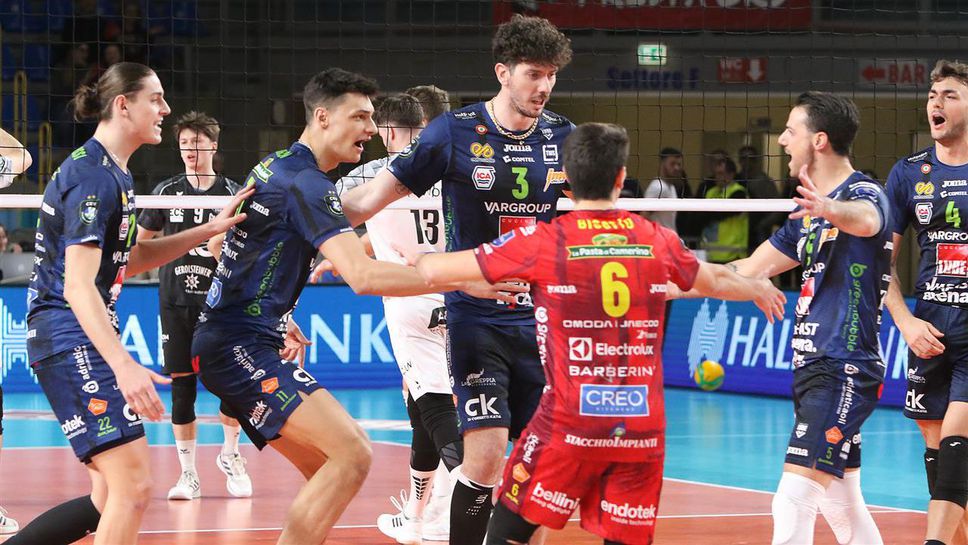 Волейболист №2 в света Александър Николов и неговият Кучине Лубе