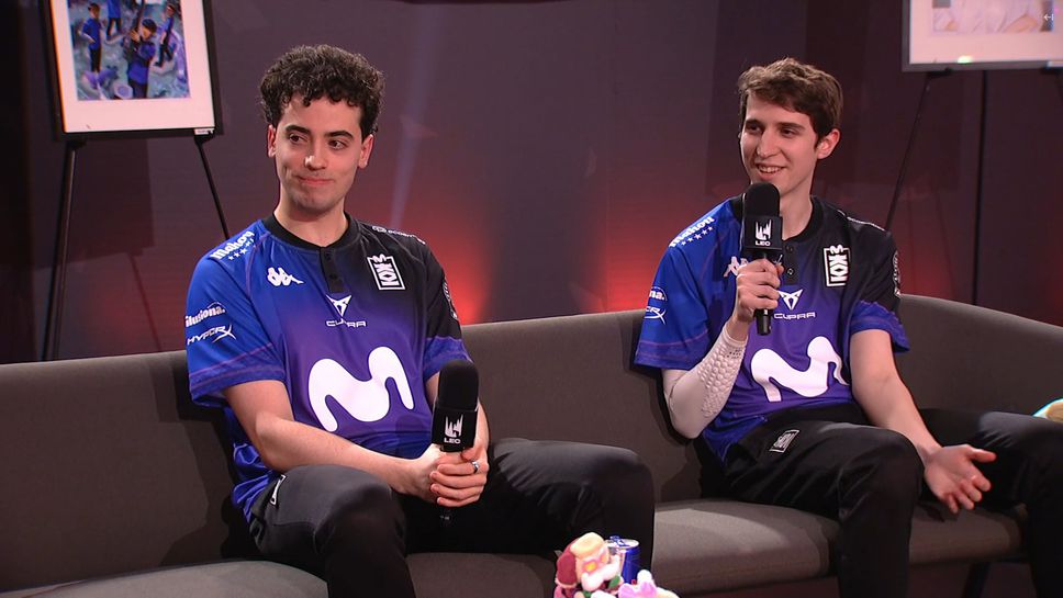 Играчът на Movistar KOI Алваро Alvaro Фернандес дел Амо е